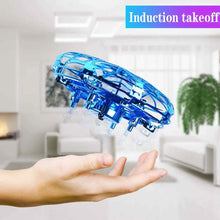 将图片加载到图库查看器，Mini Helicopter UFO RC Drone Infraed Hand Sensing Aircraft
