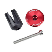 将图片加载到图库查看器，Mini Lightweight Lock Mountain Bicycle Grip Handlebar End Cap Handle Bar Grips End Plugs Mountain Bike Road Bicycle One Pair Bike Handlebar End Plugs Aluminum Alloy Expansion Handlebar Grips Cap
