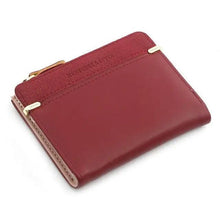 Load image into Gallery viewer, Mini PU Leather Women Elegant  Purse Wallet Simple Design Lightweight Portable Small Female Wallet
