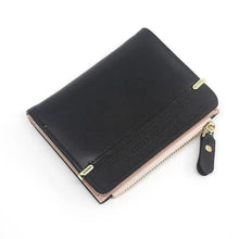 Load image into Gallery viewer, Mini PU Leather Women Elegant  Purse Wallet Simple Design Lightweight Portable Small Female Wallet

