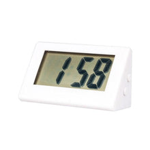 Load image into Gallery viewer, Mini Small Car Desk Digital Clock Watch Car Dashboard Digital Clock Vehicle Adhesive Clock with Jumbo LCD Time &amp; Day Display Mini Automotive Stick On Watch for Car T Gauges Mini Digital LCD Screen Travel Electronic Clock For Home Office Desktop Clocks
