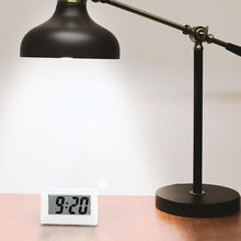 Load image into Gallery viewer, Mini Small Car Desk Digital Clock Watch Car Dashboard Digital Clock Vehicle Adhesive Clock with Jumbo LCD Time &amp; Day Display Mini Automotive Stick On Watch for Car T Gauges Mini Digital LCD Screen Travel Electronic Clock For Home Office Desktop Clocks

