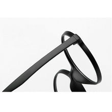 Load image into Gallery viewer, Mini Small Comfortable Round Reading Glasses Female Male Black Red Bendable Retro Ultra Light Hyperopia Frame +1.0 to +4.0
