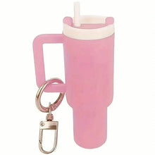 将图片加载到图库查看器，Mini Water Bottle Keychain - Street Style, Plastic Material
