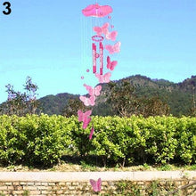 Load image into Gallery viewer, Model Creative Crystal Butterflies-Wind Chime Hanging Ornament  Mobile Wind Bell Garden Ornament Lucky Yard Garden Living Room Home/Wall/Room For Mom Birthday Gift Metal Music Wind Chimes Indoor &amp; Outdoor Decor
