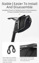 Load image into Gallery viewer, Modern Bike Bag Seat Bag Bike Accessories Bike Seat Bag Waterproof Bicycle  Bag Under Seat 3D Shell Cycling Seat Pack For Mountain Road Bikes

