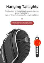 Load image into Gallery viewer, Modern Bike Bag Seat Bag Bike Accessories Bike Seat Bag Waterproof Bicycle  Bag Under Seat 3D Shell Cycling Seat Pack For Mountain Road Bikes
