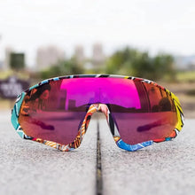 将图片加载到图库查看器，Modern Black Bike Glasses Sports Running Eyewear Fishing Polarized Glasses For Men And Women Cool Unisex Cycling UV400 Glasses For Running
