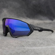 将图片加载到图库查看器，Modern Black Bike Glasses Sports Running Eyewear Fishing Polarized Glasses For Men And Women Cool Unisex Cycling UV400 Glasses For Running
