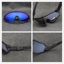 将图片加载到图库查看器，Modern Black Bike Glasses Sports Running Eyewear Fishing Polarized Glasses For Men And Women Cool Unisex Cycling UV400 Glasses For Running
