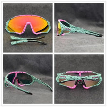 将图片加载到图库查看器，Modern Black Bike Glasses Sports Running Eyewear Fishing Polarized Glasses For Men And Women Cool Unisex Cycling UV400 Glasses For Running
