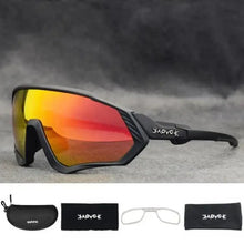 将图片加载到图库查看器，Modern Black Bike Glasses Sports Running Eyewear Fishing Polarized Glasses For Men And Women Cool Unisex Cycling UV400 Glasses For Running
