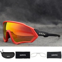 将图片加载到图库查看器，Modern Black Bike Glasses Sports Running Eyewear Fishing Polarized Glasses For Men And Women Cool Unisex Cycling UV400 Glasses For Running
