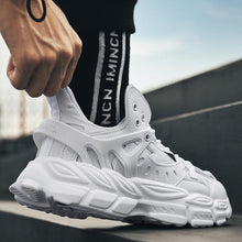 将图片加载到图库查看器，Modern Blue Men's Running Shoes Comfortable Breathable Unisex Sports Shoes Rubber Hard-Wearing Sneakers Casual Sport Shoes Casual Sports Tennis Sneakers
