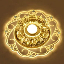 Load image into Gallery viewer, Modern Crystal LED Saving Bright Ceiling Blue Light Lamp Fixture Chandelier
