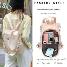 Load image into Gallery viewer, Modern Elegant  Waterproof Women's Backpack Fashionable Anti-theft Women Backpacks Nice Print School Bag High Quality Large Capacity Backpack
