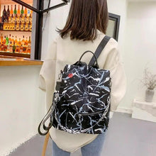 Load image into Gallery viewer, Modern Elegant  Waterproof Women's Backpack Fashionable Anti-theft Women Backpacks Nice Print School Bag High Quality Large Capacity Backpack
