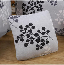 Load image into Gallery viewer, Modern Floral Pillow Cover Matching Sofa Pillowcases Decorative Cushion Covers For Couch Sofa Home Office Throw Pillow Covers Modern Pretty White Floral Hand Couch Sofa Decorative Pillow Cases Cushion Home Decor 2 pieces 45*45cm
