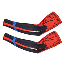 将图片加载到图库查看器，Modern Game Workout Arm Sleeves Bicycle Sleeves UV Protection Running Arm Sleeves Protection Men Sunblock Protective Arm Cover Running Cycling Driving Long Arm Cover Sunscreen Arm Warmer Athletic Sun Arm Cover
