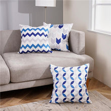 Load image into Gallery viewer, Modern Geometric Decorative Geometric Pillow Cushion Cases Outdoor Square Yellow Decorative Pillow Covers For Couch Bedroom Pillow Cases Cushion Covers
