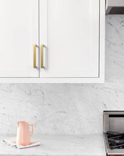 将图片加载到图库查看器，Modern Gold Knob Pure Copper Kitchen Cabinet Handles Cupboard Door Pulls Drawer Knobs Brass Furniture Handle Hardware Drawer Pulls Cupboard Knob For Kitchen Furniture Hardware
