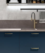 将图片加载到图库查看器，Modern Gold Knob Pure Copper Kitchen Cabinet Handles Cupboard Door Pulls Drawer Knobs Brass Furniture Handle Hardware Drawer Pulls Cupboard Knob For Kitchen Furniture Hardware
