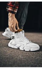 Load image into Gallery viewer, Modern High Top Beige Men's Sneakers Chunky Men Shoes Fashion Casual Breathable Men's Height Increasing Casual Outdoor High Quality Sport Sneakers
