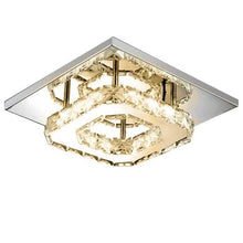 Load image into Gallery viewer, Modern LED Crystal Ceiling Lamp
