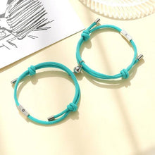 Load image into Gallery viewer, Modern Matching Sun Moon Charm Paired Bracelets Adjustable Magnet Bracelet For Couples Red Rope Bracelets Couple Attraction Friendship Bracelet For Boyfriend Girlfriend
