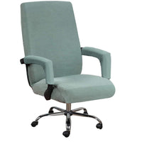 Load image into Gallery viewer, Modern Office Chair Covers Stretch Washable Computer Chair Slipcovers for Universal Rotating Chair  Spandex Anti dirty Computer Chair Cover Elastic Polyester Office Chair Cover Easy Washable Removable With Armrest Cover
