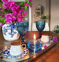Load image into Gallery viewer, Modern Oil Glass Lamp Small Winter Garden Home Decor Fantastic Birthday Party Inspiration Firefly Refillable Liquid Bliss Round Glass Oil Candle
