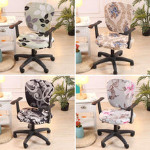 Load image into Gallery viewer, Modern Printing Elastic Stretch Office Chair Cover Computer Armchair Slipcover Protector Anti-dirty Rotating Chair Seat Case Computer Office Chair Covers - Protective &amp; Stretchable Universal Chair Cover Stretch Rotating Chair Slipcover
