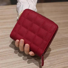Load image into Gallery viewer, Modern PU Leather Card Holder Wallet Women Fashion Small Zipper Wallet Retro Mini Bags For Women

