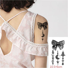 Load image into Gallery viewer, Modern Small Tattoo Sun Moon Heart Waterproof Temporary Tattoos High Quality Design For Womens
