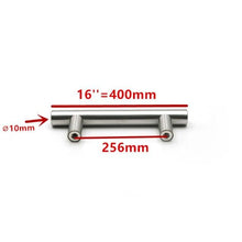 Load image into Gallery viewer, Modern  Stainless Steel Kitchen Door Cabinet Bar Handle Pull Knob Cabinet Knobs Furniture Handle Cupboard Drawer Handle Stainless Steel Hollow Tube Bar Drawer Pulls Cupboard Knob For Kitchen Furniture Hardware
