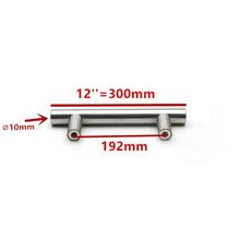 Load image into Gallery viewer, Modern  Stainless Steel Kitchen Door Cabinet Bar Handle Pull Knob Cabinet Knobs Furniture Handle Cupboard Drawer Handle Stainless Steel Hollow Tube Bar Drawer Pulls Cupboard Knob For Kitchen Furniture Hardware

