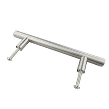 Load image into Gallery viewer, Modern  Stainless Steel Kitchen Door Cabinet Bar Handle Pull Knob Cabinet Knobs Furniture Handle Cupboard Drawer Handle Stainless Steel Hollow Tube Bar Drawer Pulls Cupboard Knob For Kitchen Furniture Hardware
