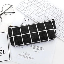 Load image into Gallery viewer, Modern Student Pencil Case Minimalist Simple Pen Bags Durable Zipper Pencil Cases For Office
