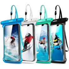 将图片加载到图库查看器，Modern Waterproof Case For Phone Full View Universal Soft Phone Cover For iPhone Water Proof Bag Waterproof Phone Case With Lanyard for iPhone Waterproof Bag
