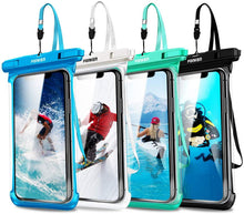 将图片加载到图库查看器，Modern Waterproof Case For Phone Full View Universal Soft Phone Cover For iPhone Water Proof Bag Waterproof Phone Case With Lanyard for iPhone Waterproof Bag
