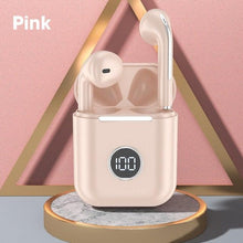 将图片加载到图库查看器，Modern White Wireless Bluetooth Headphones Waterproof HIFI-Sound Music Earphones For Outdoor Sport Workout Headset Sports Headphones Wireless Wearable Music Player Built-in Sweatproof Headphones With Charging Case Bluetooth 5.0
