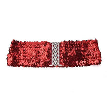 将图片加载到图库查看器，Modern Wide Fabric Strap Silver Metal Buckle Belts For Women Trendy Fashion Stretchable Classic Belts
