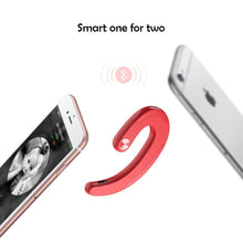Load image into Gallery viewer, Modern Wireless Bluetooth Headphone Single Earphone Earbuds Exquisite Headset Wireless  Bone Conduction Earphones Business Earbuds Bluetooth 4.1 Headphones Over Ear Hooks Handsfree Bone Conduction Earphones Headphones With Microphone
