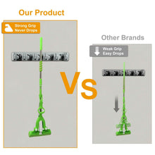 将图片加载到图库查看器，Mop Holder Wall Mount Hanger Organizer Storage
