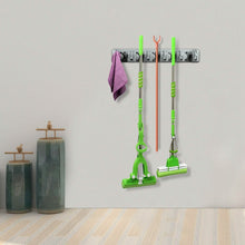 将图片加载到图库查看器，Mop Holder Wall Mount Hanger Organizer Storage
