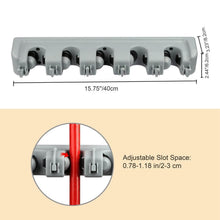 将图片加载到图库查看器，Mop Holder Wall Mount Hanger Organizer Storage
