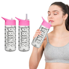 将图片加载到图库查看器，Motivational Leak Proof 32 Oz Water Bottles With Removable Straw
