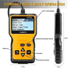 将图片加载到图库查看器，MOTOPOWER MP69033 OBD2 Scanner Universal Car Engine Fault Code Reader
