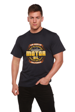 Load image into Gallery viewer, Motor oil Men's Bamboo Viscose/Organic Cotton Short Sleeve Graphic T-Shirt
