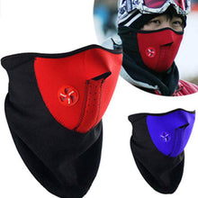 将图片加载到图库查看器，Motorcycle Face Mask Outdoor Cycling Helmet Bandana Hood Ski Sport Neck Half Face Mask Windproof Dustproof Winter Hiking Scarves Half Mask Balaclava Ski Mask with Ear Loop Adjustable Windproof Balaclava Half Face Mask Windproof Men Women
